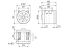 Diagonal-Ventilator EDR 45-2