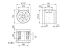 Diagonal-Ventilator EDR 71-2