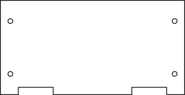 PVC-Bodenplatte X00 (f. 9466587 PVC-Bodenplatte X00 (f. 9466587