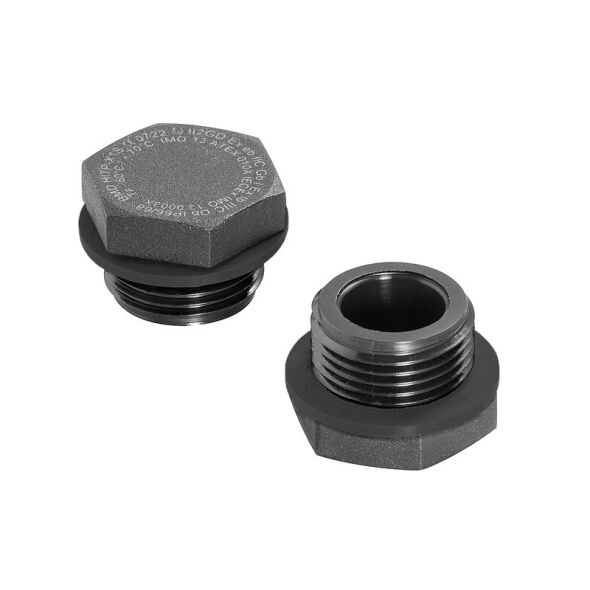Ex-Verschlussstopfen VP NPT 1/2 EX 7J BK Ex-Verschlussstopfen VP NPT 1/2 EX 7J BK