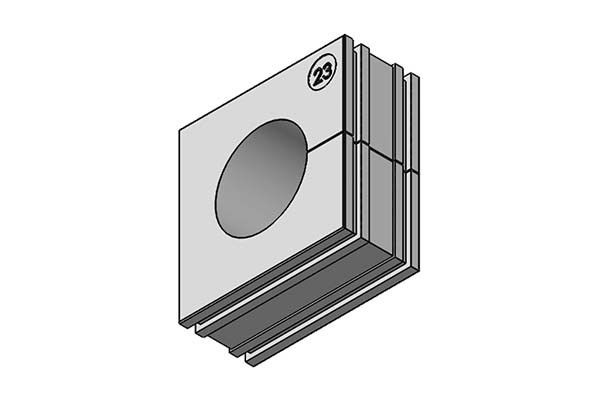 Kabeldurchführungstülle KT 23 gr Kabeldurchführungstülle KT 23 gr