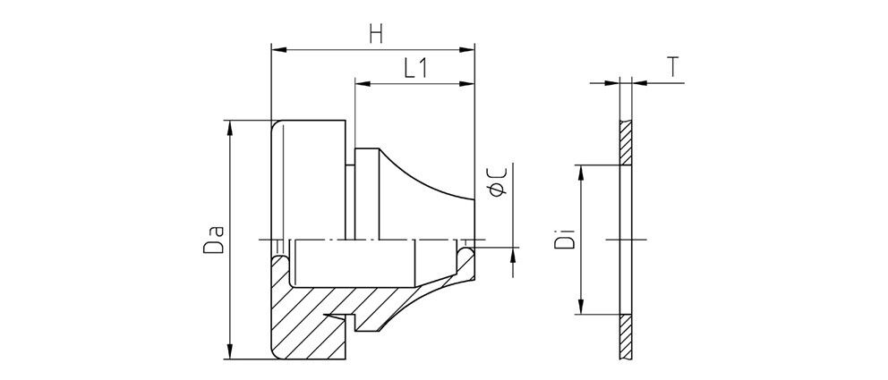 Dichtungsdurchführung Pg 2 G502-2029-02