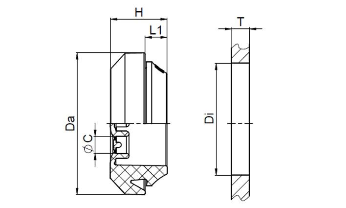 Dichtungsdurchführung TPE G506-1025-00