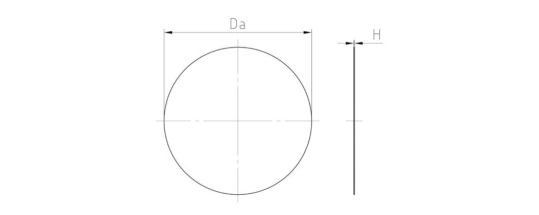 Blindscheibe 307 S