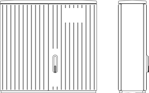 Kabelverteilerschrank A850 850-2DSMO#10031688 Kabelverteilerschrank A850 850-2DSMO#10031688