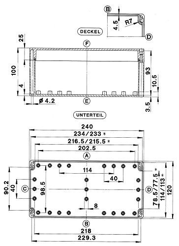 Polycarbonatgehäuse GEH.CT-801 T Polycarbonatgehäuse GEH.CT-801 T