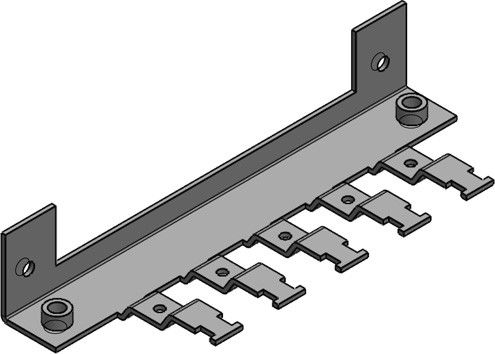 EMV-Kabelabfangleiste KEL-EMV-Z 24/5 EMV-Kabelabfangleiste KEL-EMV-Z 24/5