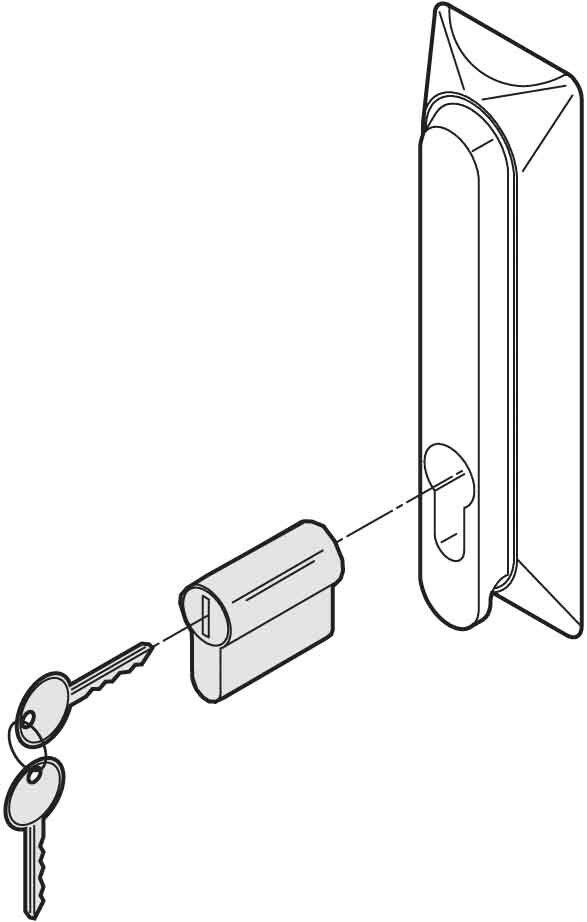 Halbzylinder 60114121 Halbzylinder 60114121
