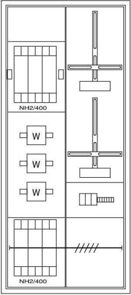Meß-/Wandlerschrank KS825SB Meß-/Wandlerschrank KS825SB