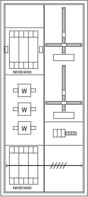Meß-/Wandlerschrank KS825SB Meß-/Wandlerschrank KS825SB