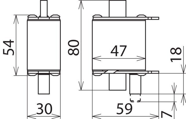 ÜS-Ableiter DEHN SPD VA NH00 280 FM
