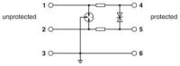 Überspannungsschutzgerät TTC-6-1X2-24DC-UT