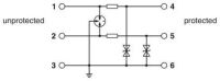 Überspannungsschutzgerät TTC-6-2X1-24DC-UT