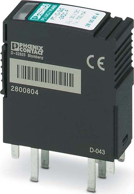 Überspannungsschutzstecker PT-IQ-4X1-24DC-P Überspannungsschutzstecker PT-IQ-4X1-24DC-P