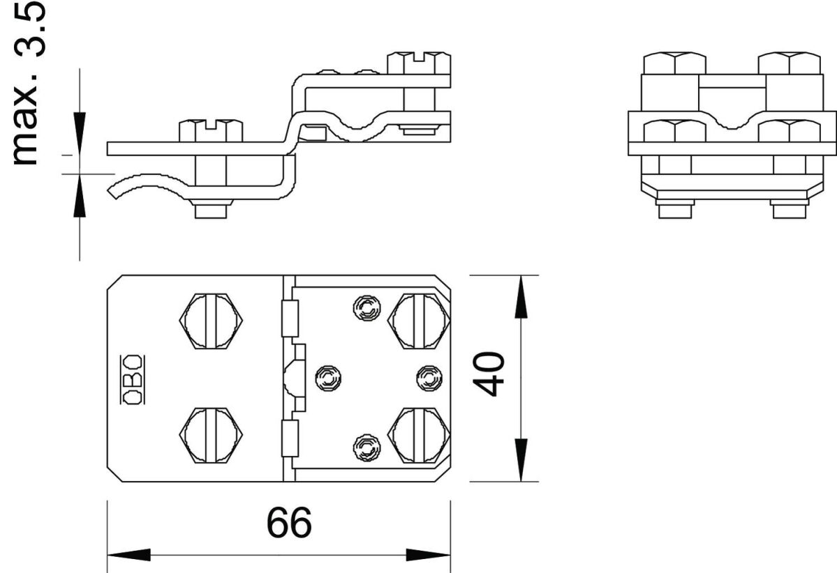 Falzklemme 274 8-10