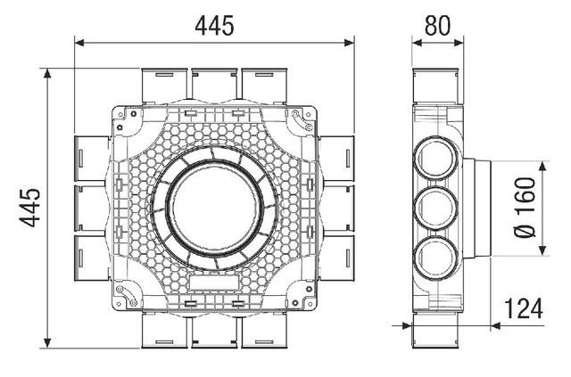 Luftverteiler MA-FV12-63