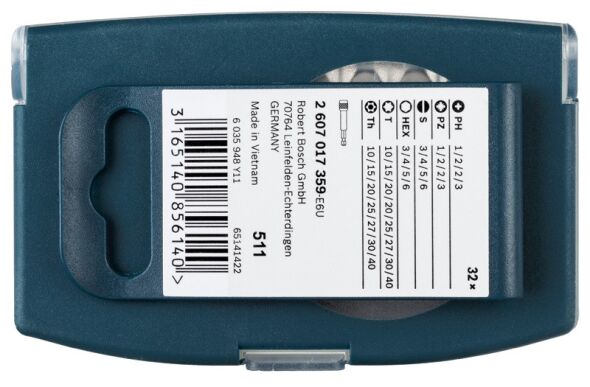 Bit Set Blau 32 tlg 2607017359VE(32) Bit Set Blau 32 tlg 2607017359VE(32)