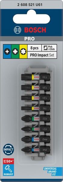 PRO Bit Impact 2608521U61VE(8)