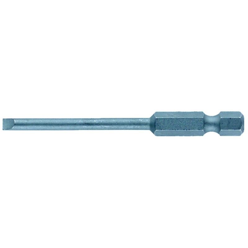 Bit für Schlitzschrauben BIT E6,3 0,6X3,5X70 Bit für Schlitzschrauben BIT E6,3 0,6X3,5X70