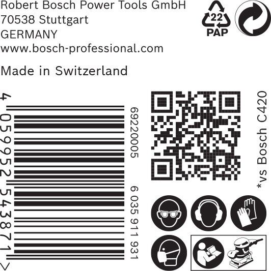 EXP Schwingschleifblatt 93 2608901049(VE50)