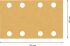 EXP Schwingschleifblatt 80 2608901032(VE50)