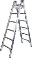 Sprossenstehleiter Alu 2x1 6112
