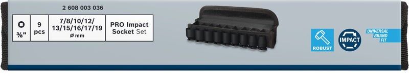 PRO Stecknuss Set 2608003036