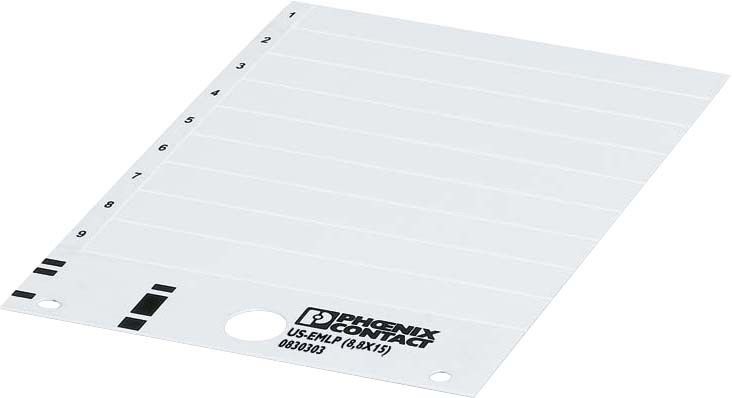 Kunststoffschild US-EMLP (8,8X15) Kunststoffschild US-EMLP (8,8X15)