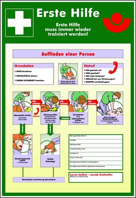Erste-Hilfe Kennzeichnung 216/61 Erste-Hilfe Kennzeichnung 216/61