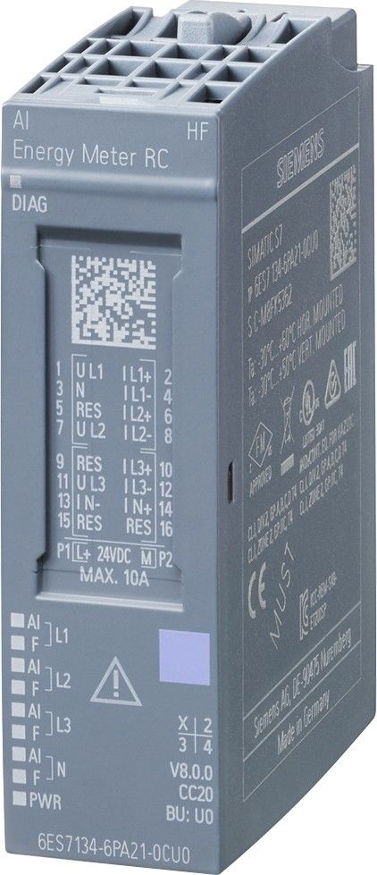 SIMATIC ET 200SP AI Energy 6ES7134-6PA21-0CU0 SIMATIC ET 200SP AI Energy 6ES7134-6PA21-0CU0