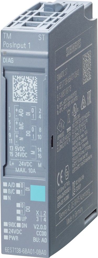 SIMATIC ET 200SP TM 6ES7138-6BA01-2BA0 SIMATIC ET 200SP TM 6ES7138-6BA01-2BA0