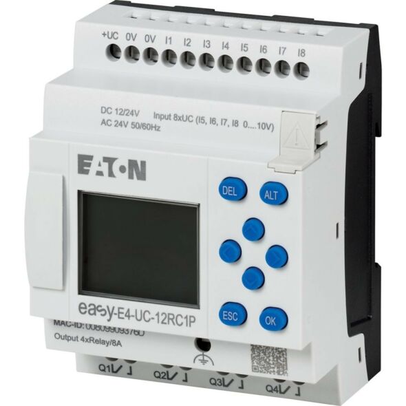 Steuerrelais easyE4 EASY-E4-UC-12RC1P Steuerrelais easyE4 EASY-E4-UC-12RC1P