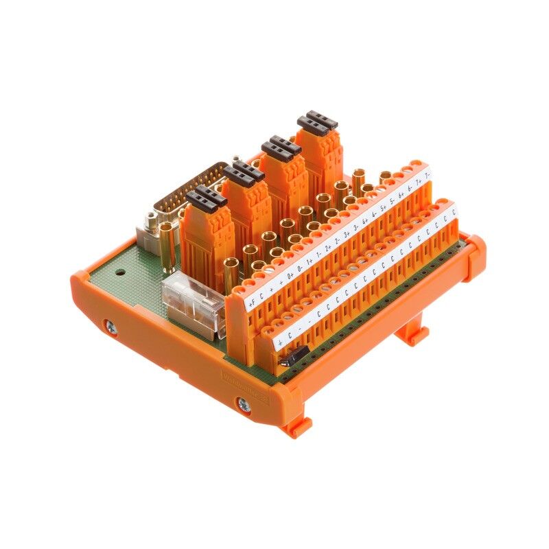 Übergabemodul mit Klemme RS 8AIO I-M-DP SD S Übergabemodul mit Klemme RS 8AIO I-M-DP SD S