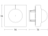Bewegungsmelder IS 3180-E UP WS KNX