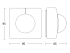 Bewegungsmelder IS 3360-E MX AP KNX