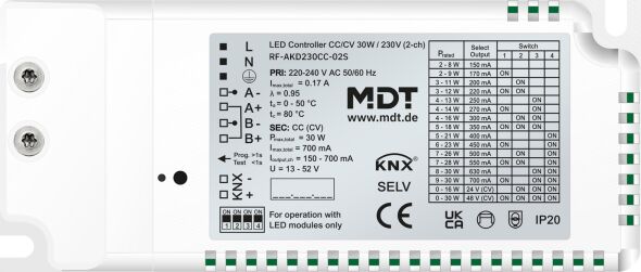KNX RF+ LED Controller RF-AKD230CC.02S KNX RF+ LED Controller RF-AKD230CC.02S