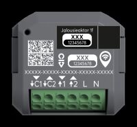 Jalousieaktor 1-fach 62831 U-WL