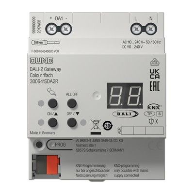KNX DALI-2 Gateway Colour 30064 1S DA2 R