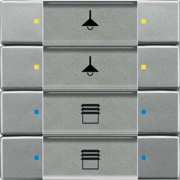 Bedienelement 4/8-fach 6127/02-803-500 Bedienelement 4/8-fach 6127/02-803-500