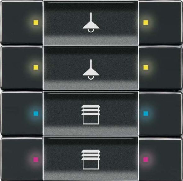 Bedienelement 4/8-fach 6127/02-81-500 Bedienelement 4/8-fach 6127/02-81-500