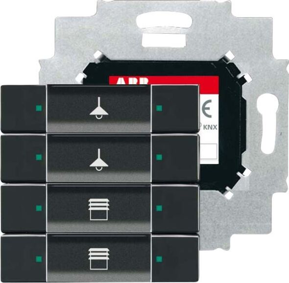 Bedienelement 4-fach 6127/01-81-500 Bedienelement 4-fach 6127/01-81-500