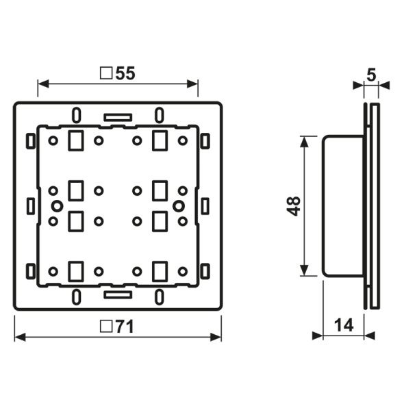 KNX Tastsensor-Modul CD 4294 1ST