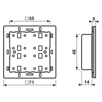 KNX Tastsensor-Modul CD 4294 1ST