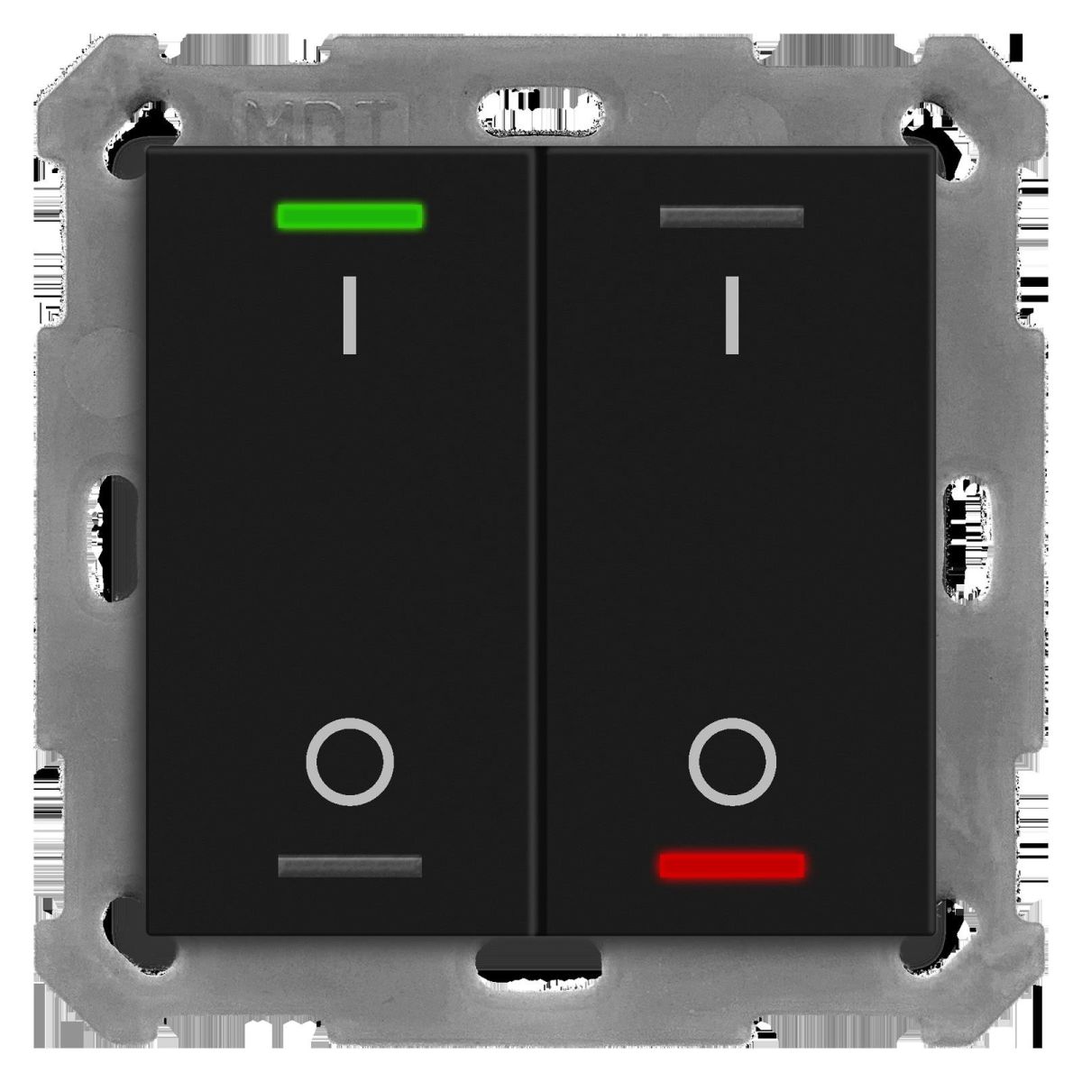 KNX Taster Light 55 2-fach BE-TAL550206.B1 KNX Taster Light 55 2-fach BE-TAL550206.B1