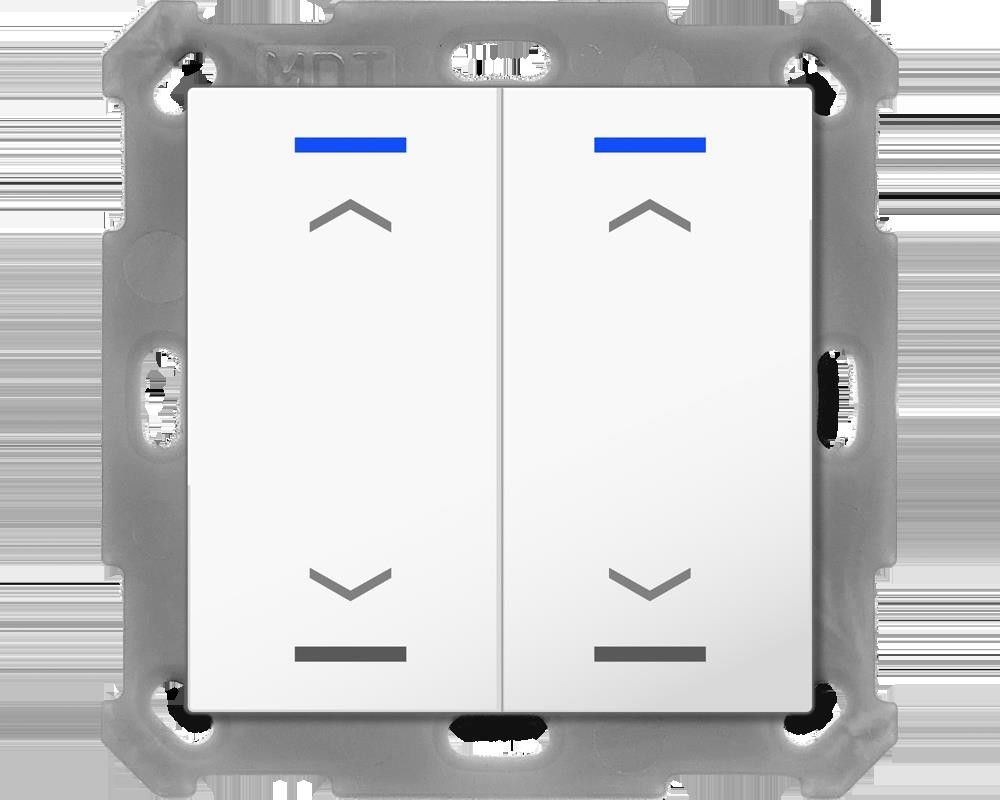 KNX Taster Light 55 2-fach BE-TAL55T2.A1 KNX Taster Light 55 2-fach BE-TAL55T2.A1
