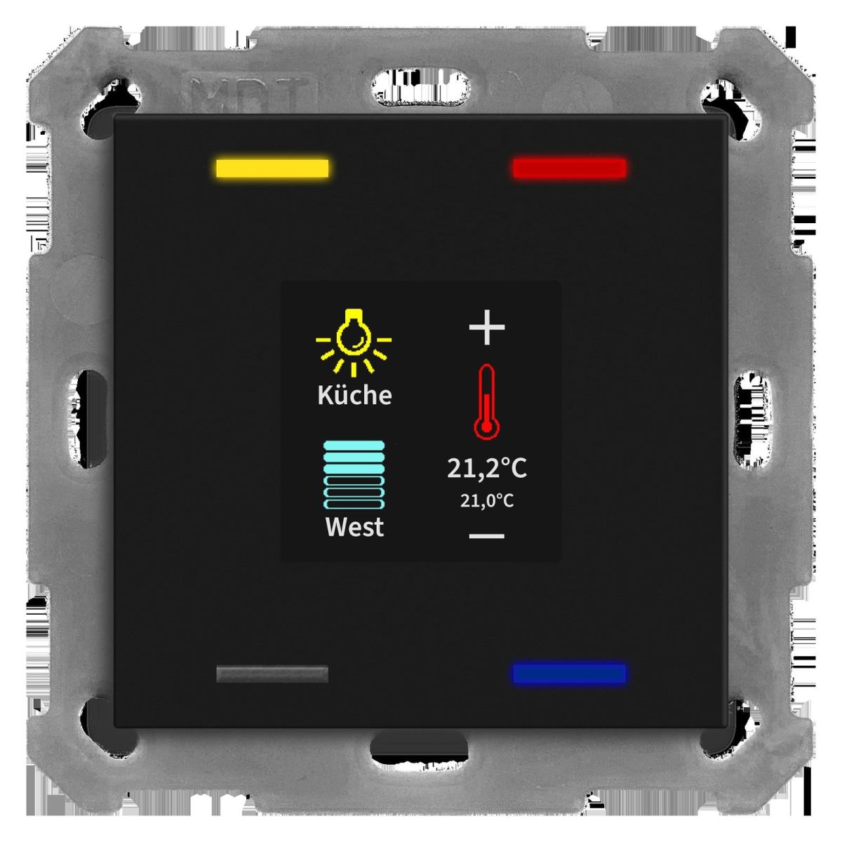 KNX Taster Smart 55 4-fach BE-TAS55T406.01 KNX Taster Smart 55 4-fach BE-TAS55T406.01