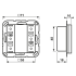 KNX Tastsensor-Modul 3f A 52931 ST
