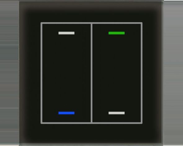 Glastaster II Light 2-fach BE-GTL2TS.01S Glastaster II Light 2-fach BE-GTL2TS.01S