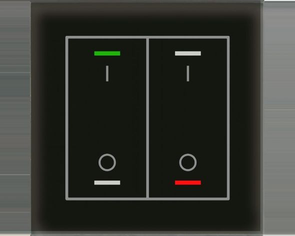 Glastaster II Light 2-fach BE-GTL2TS.B1S Glastaster II Light 2-fach BE-GTL2TS.B1S