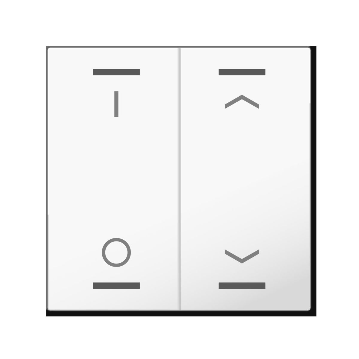 MDT Wippe KNXTasterLight55 BE-TAL55W202.D1 MDT Wippe KNXTasterLight55 BE-TAL55W202.D1